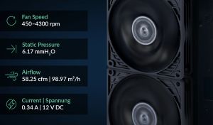 Arctic вентилатор Fan 92mm P9 Max - 450-4300rpm