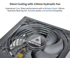Montech захранване PSU 650W - APX - 80 Plus White