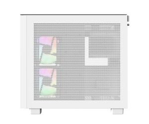 Montech кутия KING 65 Pro, Dual Chamber Mid-tower Case, 3 ARGB Fans, White