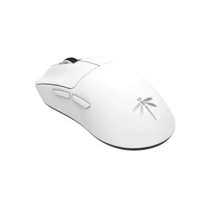 VGN Wireless Gaming Mouse F1 PRO MAX DRAGONFLY - 1K (4K compatible), Kailh Black Gold Mamba Switches, White
