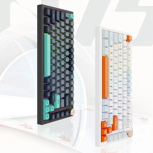 VGN Wireless Gaming Mechanical Keyboard - N75 PRO Caribbean Blue - Kailh Vaporwave Switches, RGB