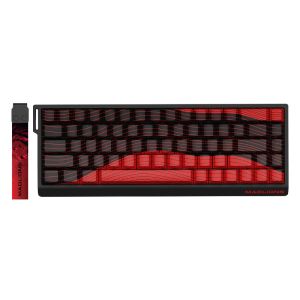 Madlions Professional Gaming Mechanical Keyboard MAD 68 R - 8K, Kunlun Magnetic Switches - Black/Red