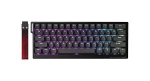 Madlions Professional Gaming Mechanical Keyboard MAD 60 HE RGB - 1K, Magnetic Amber Pro Switches - Black