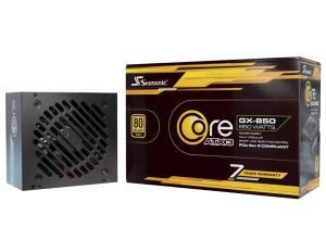 Seasonic PSU ATX 3.1 850W Gold, Full Modular, PCIe 5.1 - CORE GX-850 V2 - SRP-CGX851-A5A32SF