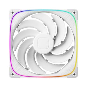 Geometric Future Комплект вентилатори Fan Pack 3-in-1 140 mm, Reversed - Squama 2503RW-14 White