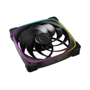 Geometric Future Комплект вентилатори Fan Pack 3-in-1 140 mm, Reversed - Squama 2503RB-14 Black