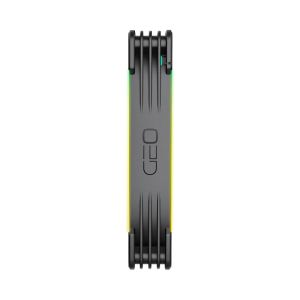 Geometric Future Комплект вентилатори Fan Pack 3-in-1 140 mm, Reversed - Squama 2503RB-14 Black