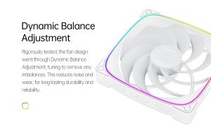 Geometric Future Комплект вентилатори Fan Pack 3-in-1 140 mm, Reversed - Squama 2503RB-14 Black