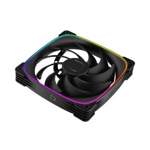 Geometric Future вентилатор Squama 2503B-14, 140mm, ARGB, Black