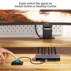 Unitek превключвател KVM Switch - HDMI 4K@60Hz - V1309AGY01