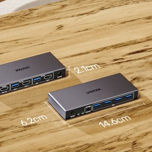 Unitek превключвател KVM Switch - HDMI 4K@60Hz - V1309AGY01
