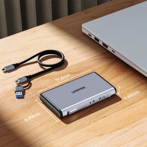 Unitek външна кепчър карта Video Capture Card - 4K@60Hz, Aluminium - V1177AGY01