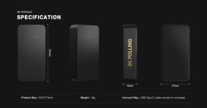 Lamzu приемник за мишка 8K DONGLE - White