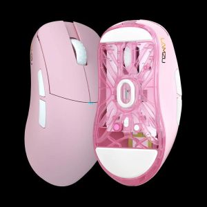 Lamzu професионална геймърска мишка ATLANTIS MINI [Champion Edition] 1K (8K compatible) - Wireless Gaming Mouse - Light Pink