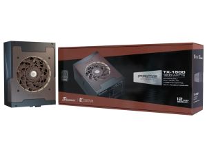 Seasonic PSU ATX 3.1 1600W Titanium PCIe Gen 5 - PRIME NOCTUA EDITION TX-1600 - SSR-1600TR2-NE