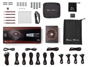 Seasonic PSU ATX 3.1 1600W Titanium PCIe Gen 5 - PRIME NOCTUA EDITION TX-1600 - SSR-1600TR2-NE