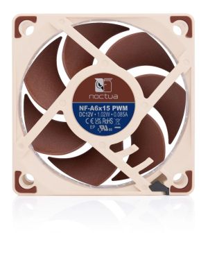 Noctua Fan 60x60x15mm PWM 550-3500rpm NF-A6x15 PWM