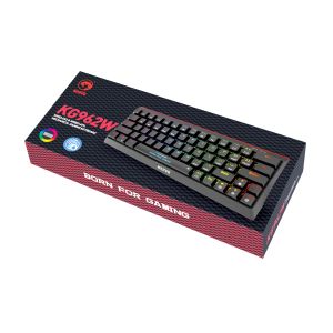 Marvo безжична механична геймърска клавиатура Wireless Gaming Mechanical keyboard Hecate 61WR Black - KG962W-R - Bluetooth 5.0, 63 keys