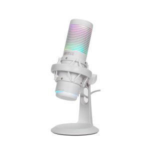Marvo Геймърски микрофон Gaming USB Microphone Blast 60 White - MIC-07 WH - USB, RGB