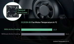 Arctic сървърен вентилатор Server Fan 120x120x38 Dual Ball - S12038-8K - ACFAN00294A
