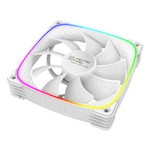 Ventilator Geometric Future Squama 2503R, Ventilator REVERSE, 120 mm, ARGB, Alb