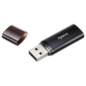 Apacer Flash Drive AH25B 128GB USB 3.2 Gen 1, Black