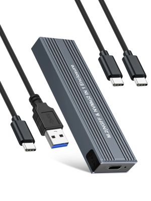 VCom Storage Case - M.2 NVMe/SATA/NGFF M/B key - 10Gbps USB3.1 Type-C/A - CU850SN