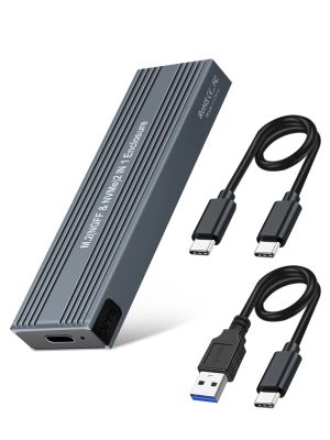 VCom Storage Case - M.2 NVMe/SATA/NGFF M/B key - 10Gbps USB3.1 Type-C/A - CU850SN