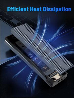 VCom Storage Case - M.2 NVMe M/B key - 10Gbps USB3.1 Type-C/A - CU850N