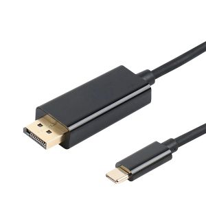 VCom Cable Type-C to DisplayPort - Black - CU422C-1.8m