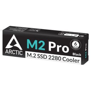 Arctic M.2 2280 SSD Cooler - M2 Pro (Black)