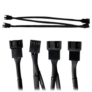 Montech AIR FAN P120, Fan Kit 2x120mm, 1-to-3 splitter, PWM