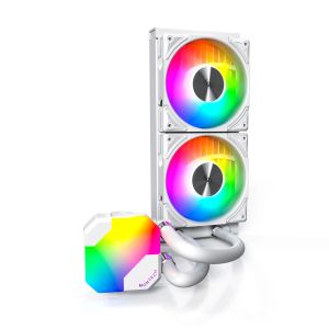 Montech Hyper Flow ARGB 240, CPU Liquid Cooler, White