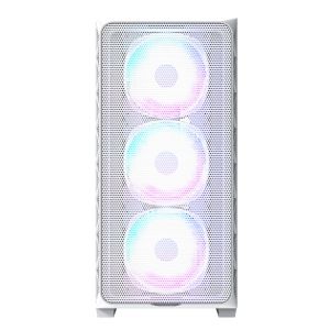 Montech AIR 903 MAX, Mid-tower, TG, 4x140mm Fans, ARGB, White