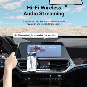 Vention Car Bluetooth 5.4 audio receiver USB, 3.5mm jack - NAIHG