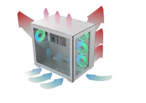 Raijintek Case ATX - PAEAN C7 WHITE TG4