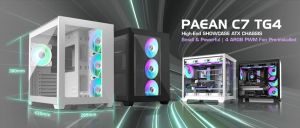 Raijintek Case ATX - PAEAN C7 WHITE TG4