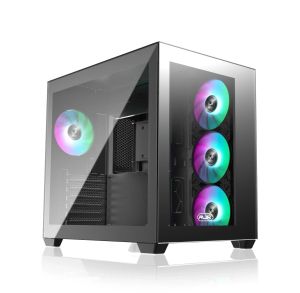 Raijintek кутия Case ATX - PAEAN C7 BLACK TG4