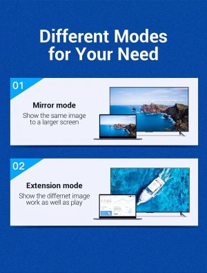 Vention Cable DisplayPort to HDMI 3.0m - 4K, Gold Plated - HFOBI