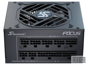 Seasonic PSU SFX/ATX 750W Gold, Full Modular - FOCUS SGX-750 - SSR-750SGX