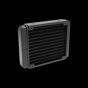 Gamdias Water Cooling 120mm - AURA GL120 v2 Black - aRGB