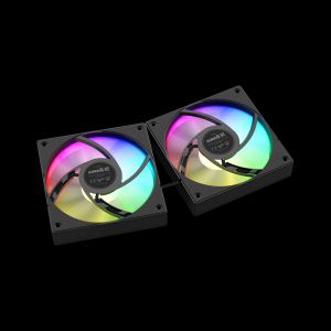 Gamdias Water Cooling 120mm - AURA GL120 v2 Black - aRGB