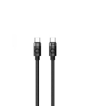 Orico Cable USB C-to-C PD 60W Charging 1.0m Black - CDX-60CC-BK