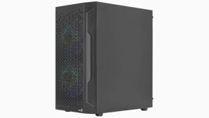 AeroCool кутия Case mATX - Trinity Mini-G-BK-v3 - 3 fans included, Tempered Glass