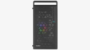 AeroCool Case mATX - CS-109-G-BK-v1 - FRGB, Tempered Glass