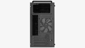 AeroCool Case mATX - CS-109-G-BK-v1 - FRGB, Tempered Glass