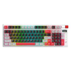 Tastatură mecanică pentru jocuri fără fir Marvo Monka Storm KG991W - Bluetooth 5.0, 97 de taste