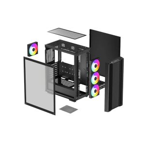 DeepCool Case ATX CC560 A-RGB v2