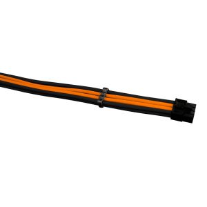 1stPlayer Custom Modding Cable Kit Black/Orange - ATX24P, EPS, PCI-e - BOR-001