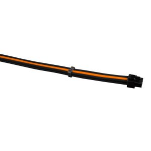 1stPlayer Custom Modding Cable Kit Black/Orange - ATX24P, EPS, PCI-e - BOR-001